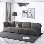 Mixoy Cabriolet Schlafsofa-Modul mit Ottoman