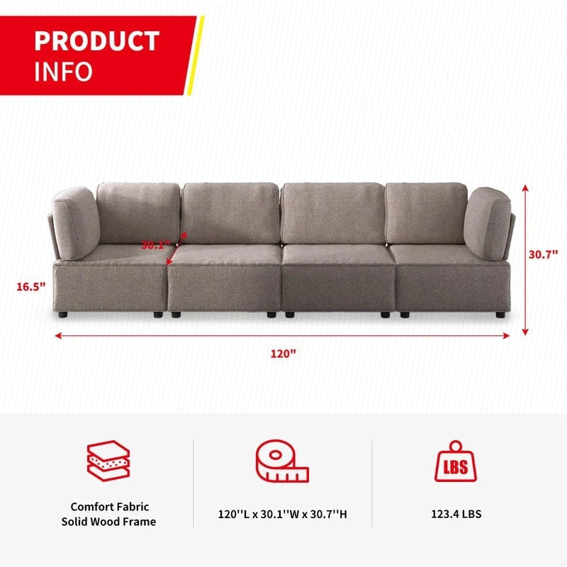 Mixoy Cabriolet Schlafsofa-Modul mit Ottoman