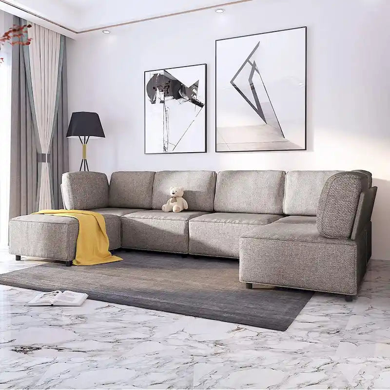 Mixoy Cabriolet Schlafsofa-Modul mit Ottoman
