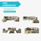 Mixoy Cabriolet Schlafsofa-Modul mit Ottoman
