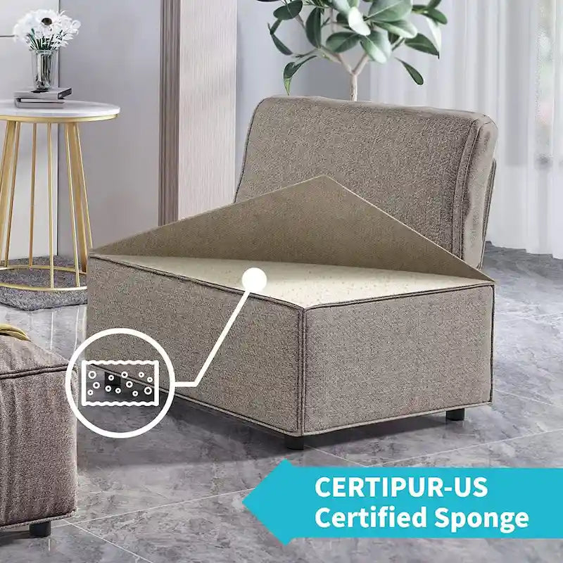 Mixoy Cabriolet Schlafsofa-Modul mit Ottoman