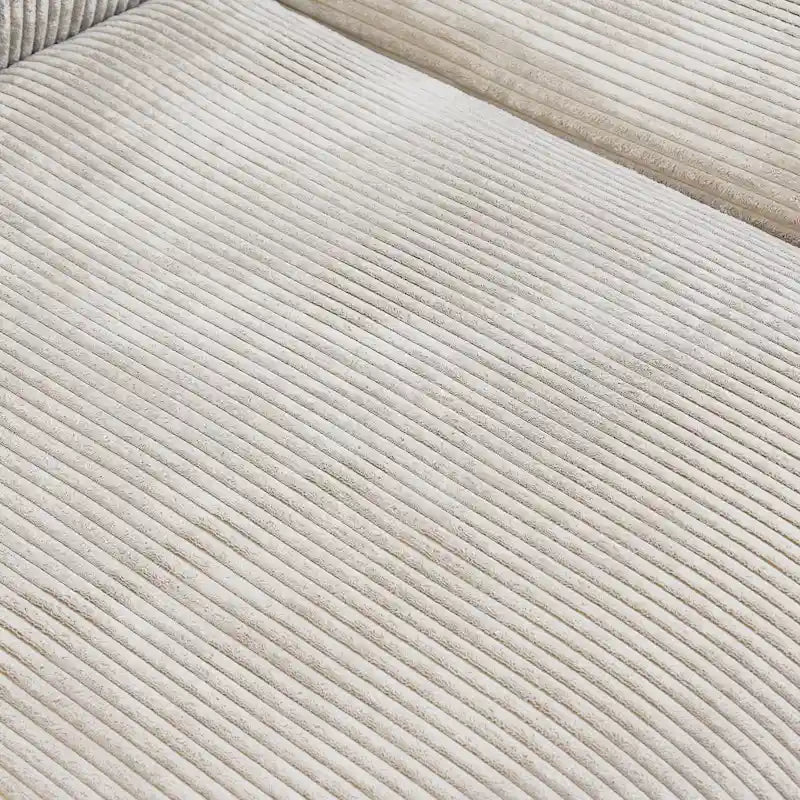181 U-förmiges, umwandelbares modulares Sektionalsofa mit 2 Ottomanen