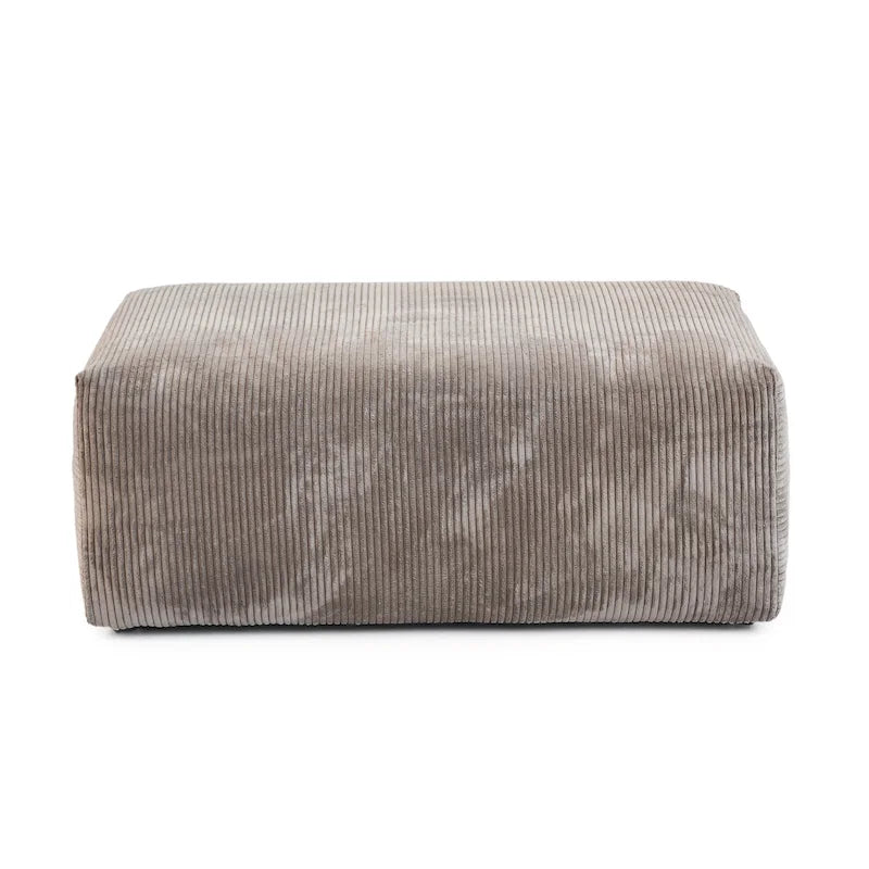 181 U-förmiges, umwandelbares modulares Sektionalsofa mit 2 Ottomanen
