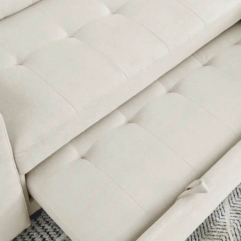 MH 78.5 Schlafsofa Ecksofa mit Stauraum-Recamiere und Seitentasche für kleine Wohnzimmer möbel