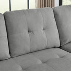 MH 78.5 Schlafsofa Ecksofa mit Stauraum-Recamiere und Seitentasche für kleine Wohnzimmer möbel