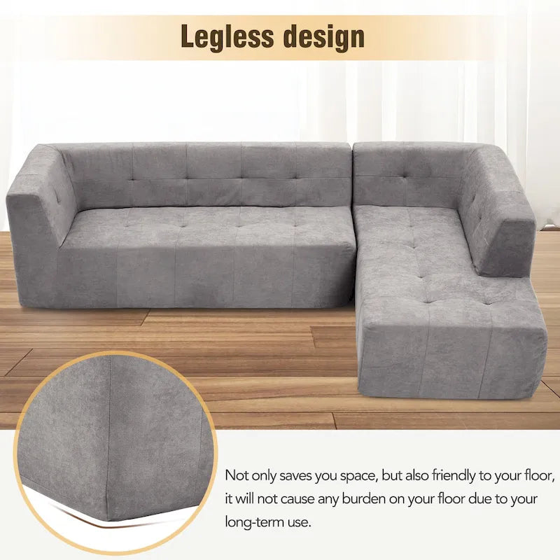 110.2*72.8 Modulare Wohnzimmer-Sofagarnitur, modern-minimalistisches Sofa, Wohnzimmer-Polsterschlafsofa, Schlafzimmer,