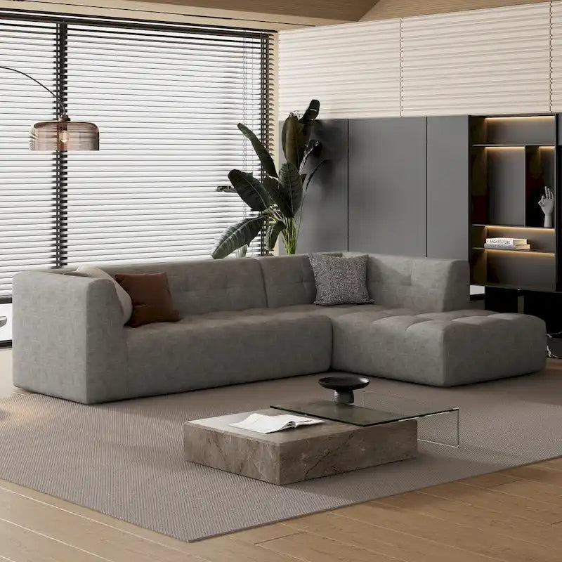 110.2*72.8 Modulare Wohnzimmer-Sofagarnitur, modern-minimalistisches Sofa, Wohnzimmer-Polsterschlafsofa, Schlafzimmer,