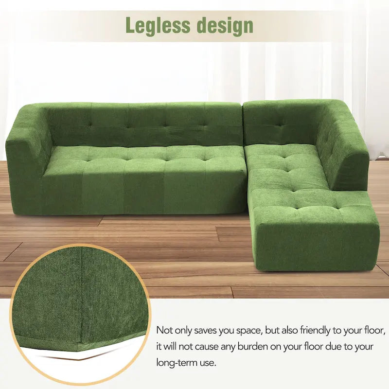 110.2*72.8 Modulare Wohnzimmer-Sofagarnitur, modern-minimalistisches Sofa, Wohnzimmer-Polsterschlafsofa, Schlafzimmer,