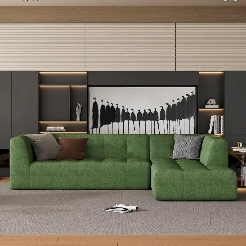 110.2*72.8 Modulare Wohnzimmer-Sofagarnitur, modern-minimalistisches Sofa, Wohnzimmer-Polsterschlafsofa, Schlafzimmer,