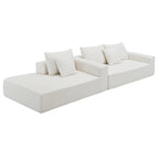 [VIDEO bereitgestellt] [Neu] 109*68 Modulare Ecksofa-Wohnzimmersofa-Garnitur, modernes minimalistisches Sofa, gepolstertes Schlafsofa f
