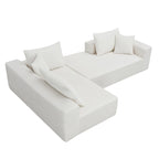 [VIDEO bereitgestellt] [Neu] 109*68 Modulare Ecksofa-Wohnzimmersofa-Garnitur, modernes minimalistisches Sofa, gepolstertes Schlafsofa f
