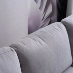 L-förmiges Stoffsofa mit Chaiselongue und Eisenfüßen, 4-Sitzer, modulares Sofa für den Innenbereich – 110