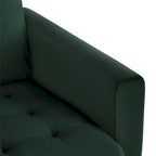 CosmoLiving by Cosmopolitan Strummer Samt-Ecksofa, beidseitig montierbar