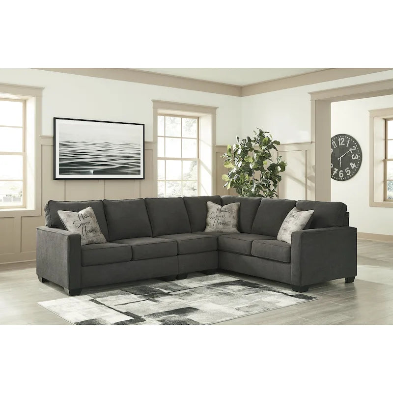 Signature Design by Ashley Lucina 3-teiliges Sektionalsofa – 119B x 94T x 38H