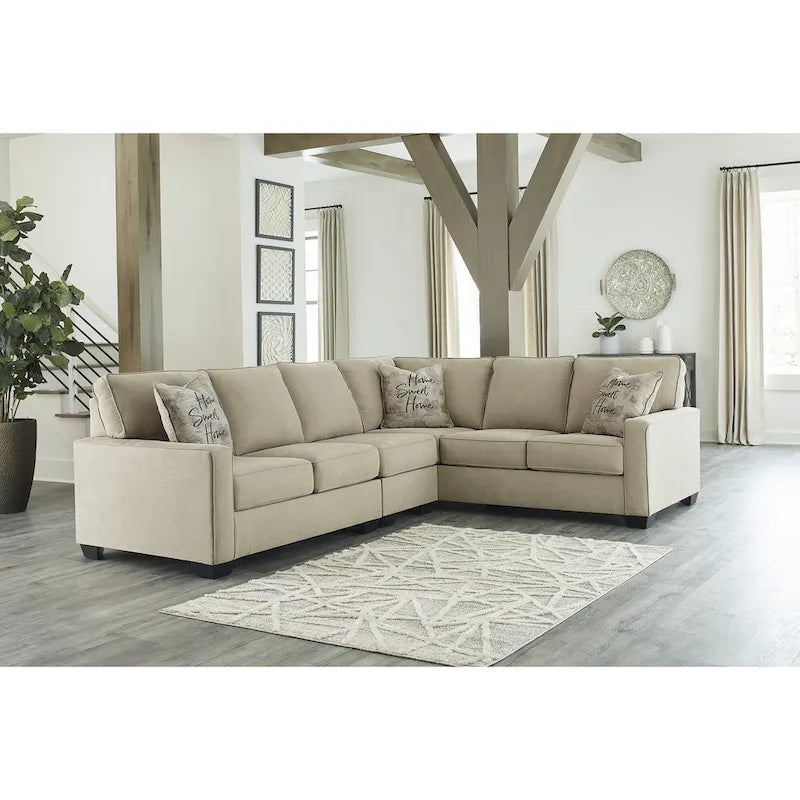 Signature Design by Ashley Lucina 3-teiliges Sektionalsofa – 119B x 94T x 38H