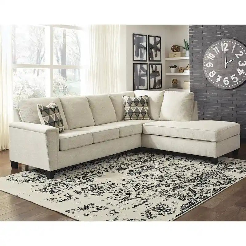 Signature Design by Ashley Abinger 2-teiliges Schlafsofa mit Chaiselongue – 116B x 91T x 39H