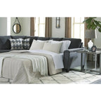 Signature Design by Ashley Abinger 2-teiliges Schlafsofa mit Chaiselongue – 116B x 91T x 39H