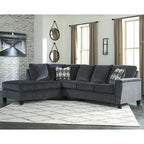 Signature Design by Ashley Abinger 2-teiliges Schlafsofa mit Chaiselongue – 116B x 91T x 39H