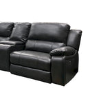 Brady 7-teiliges Sektionalsofa mit elektrischer Relaxfunktion in Grau