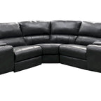 Brady 7-teiliges Sektionalsofa mit elektrischer Relaxfunktion in Grau