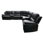 Brady 7-teiliges Sektionalsofa mit elektrischer Relaxfunktion in Grau