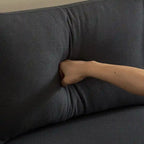 U-förmiges modulares Sofa für 4 Personen für den Innenbereich