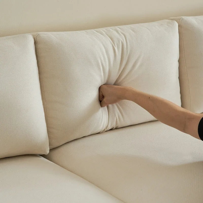 U-förmiges modulares Sofa für 4 Personen für den Innenbereich