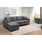Modernes Ecksofa mit umstellbarer Récamiere