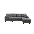 Modernes Ecksofa mit umstellbarer Récamiere
