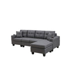 Modernes Ecksofa mit umstellbarer Récamiere