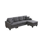 Modernes Ecksofa mit umstellbarer Récamiere