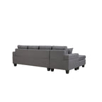 Modernes Ecksofa mit umstellbarer Récamiere