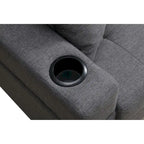 Modernes Ecksofa mit umstellbarer Récamiere