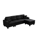 Modernes Ecksofa mit umstellbarer Récamiere