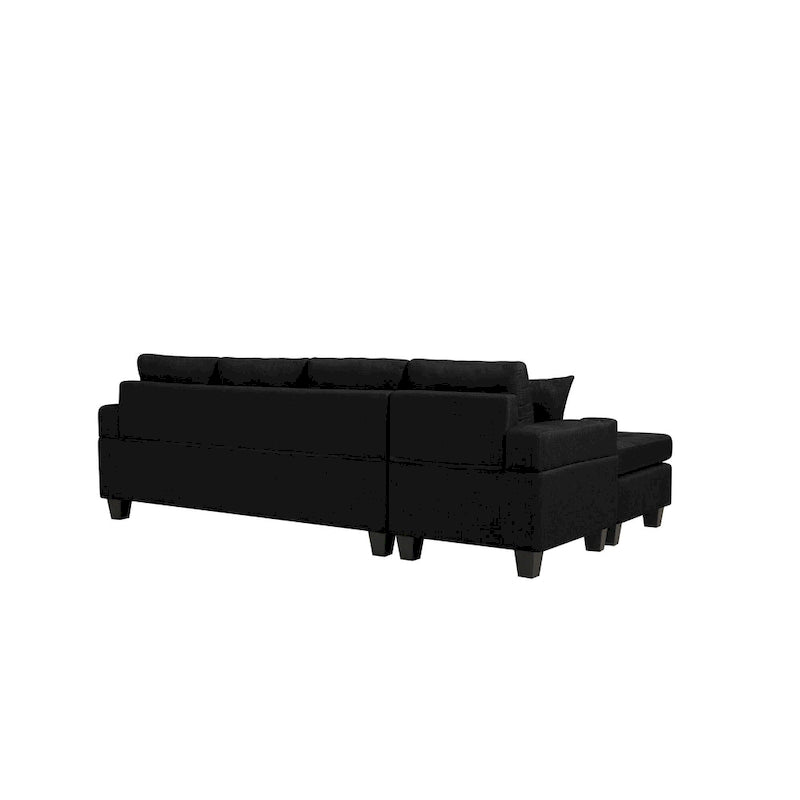 Modernes Ecksofa mit umstellbarer Récamiere