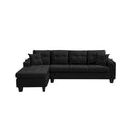 Modernes Ecksofa mit umstellbarer Récamiere