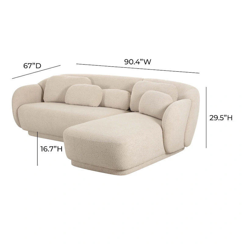 Misty Boucle Ecksofa