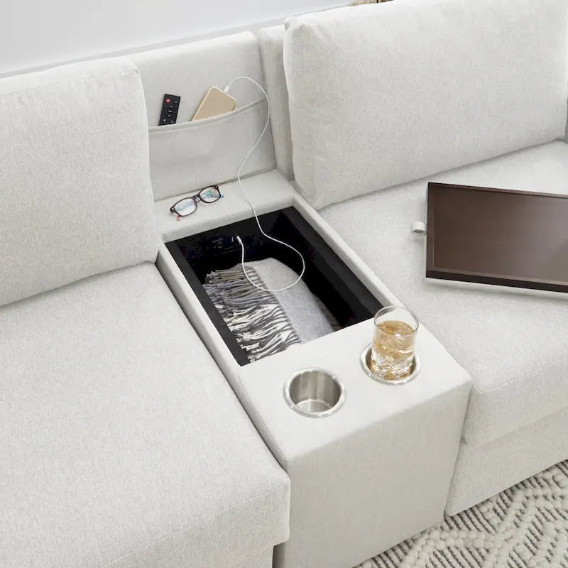 Flex Storage Smart Hub für Flex Sectional – 15 x 30 x 37