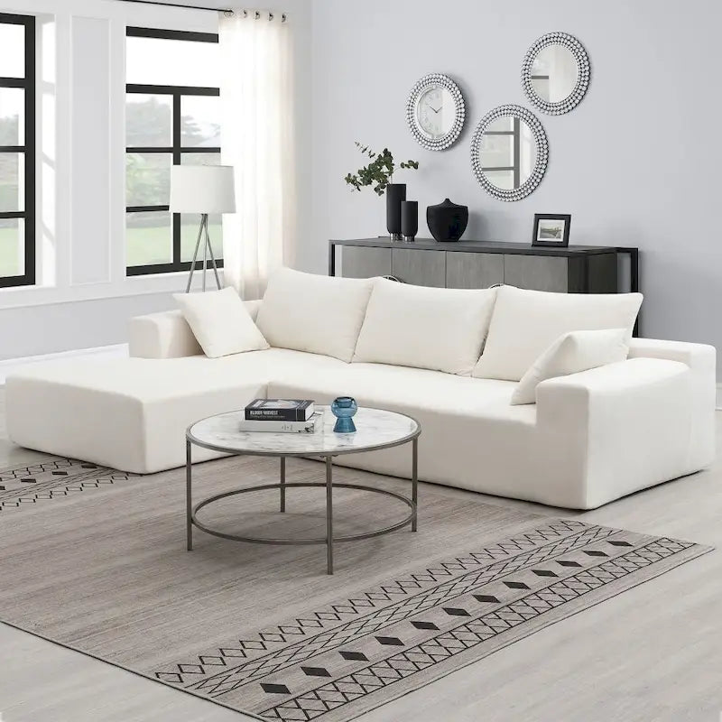 109x68 Modulares Sektionssofa-Set für das Wohnzimmer, Sofa im modernen minimalistischen Stil, Polster-Schlafsofa