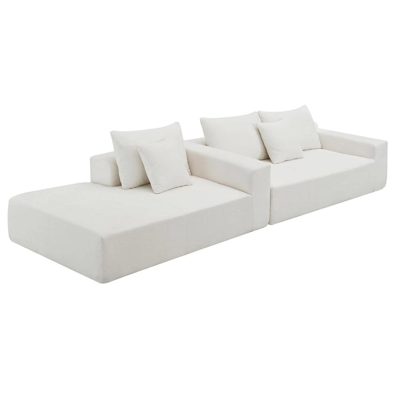 109x68 Modulares Sektionssofa-Set für das Wohnzimmer, Sofa im modernen minimalistischen Stil, Polster-Schlafsofa