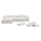 109x68 Modulares Sektionssofa-Set für das Wohnzimmer, Sofa im modernen minimalistischen Stil, Polster-Schlafsofa