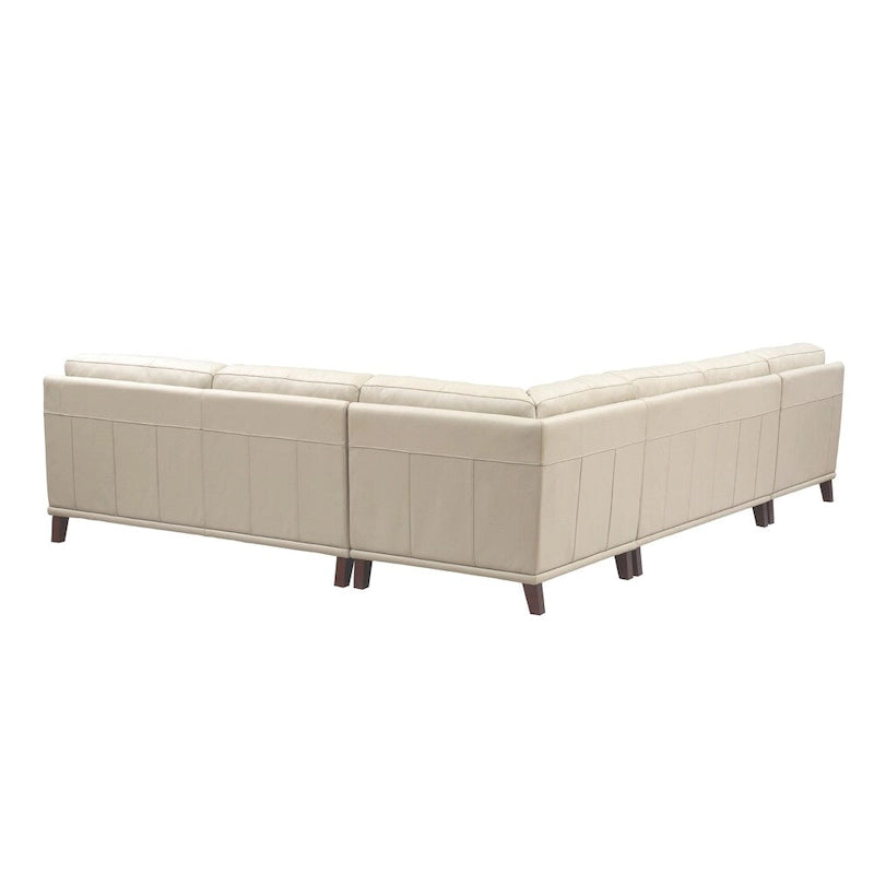 Hydeline Hayward Ecksofa mit Récamiere aus Top-Grain-Leder