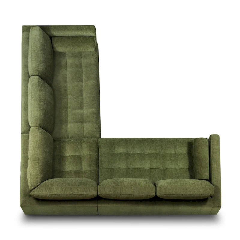 Poly & Bark Napa Ecksofa Stoff 98