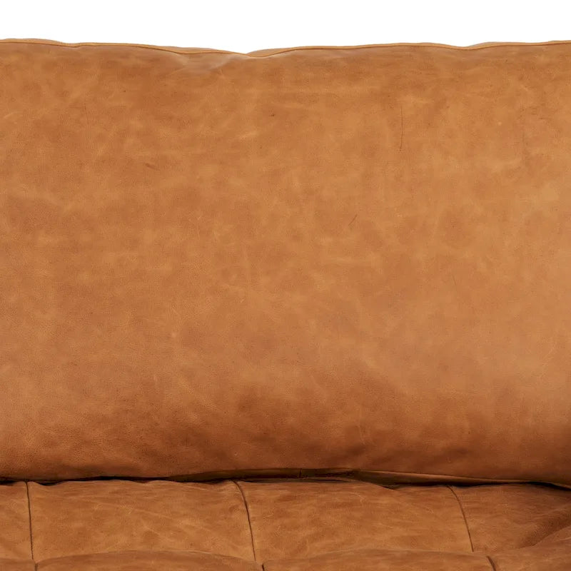 Poly & Bark Napa 98 Ecksofa - italienisches Vollnarbenleder