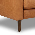 Poly & Bark Napa 98 Ecksofa - italienisches Vollnarbenleder