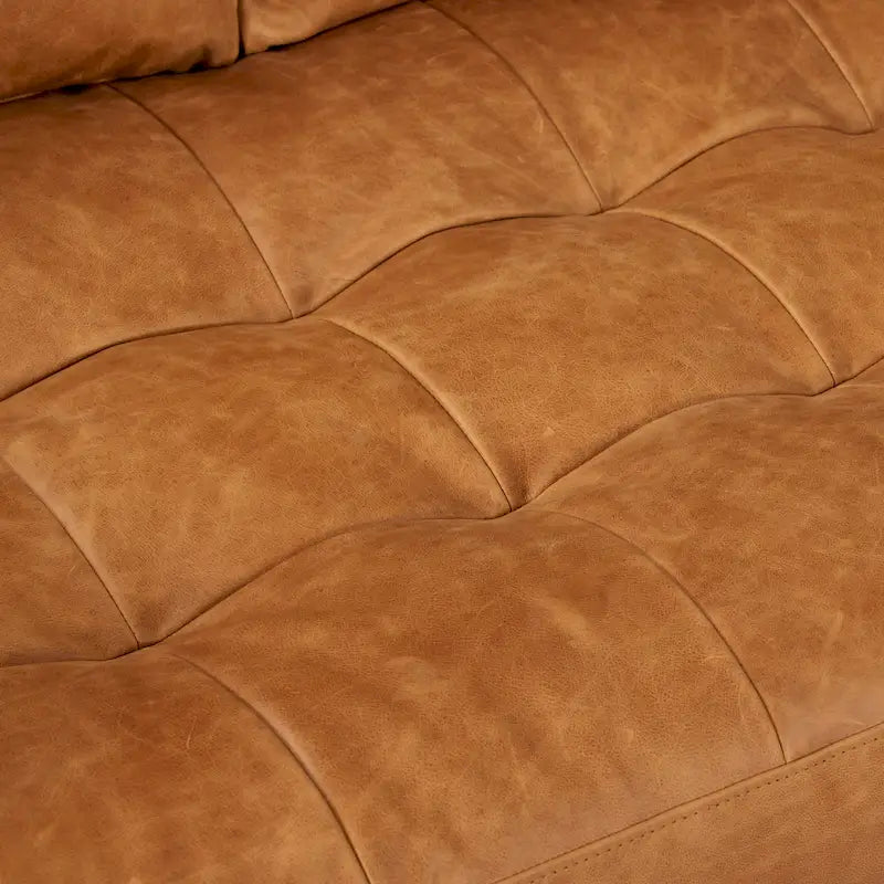 Poly & Bark Napa 98 Ecksofa - italienisches Vollnarbenleder
