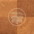 Poly & Bark Napa 98 Ecksofa - italienisches Vollnarbenleder