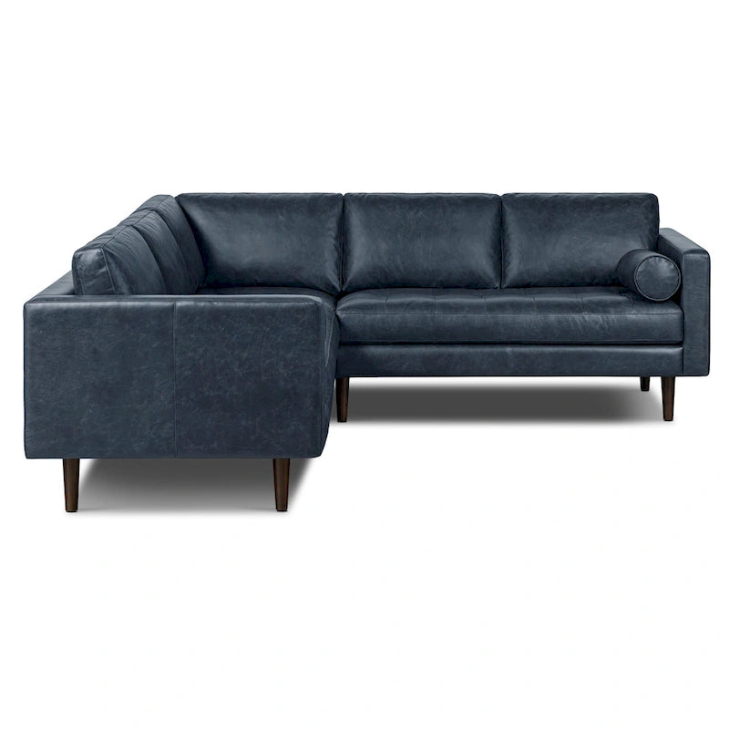 Poly & Bark Napa 98 Ecksofa - italienisches Vollnarbenleder