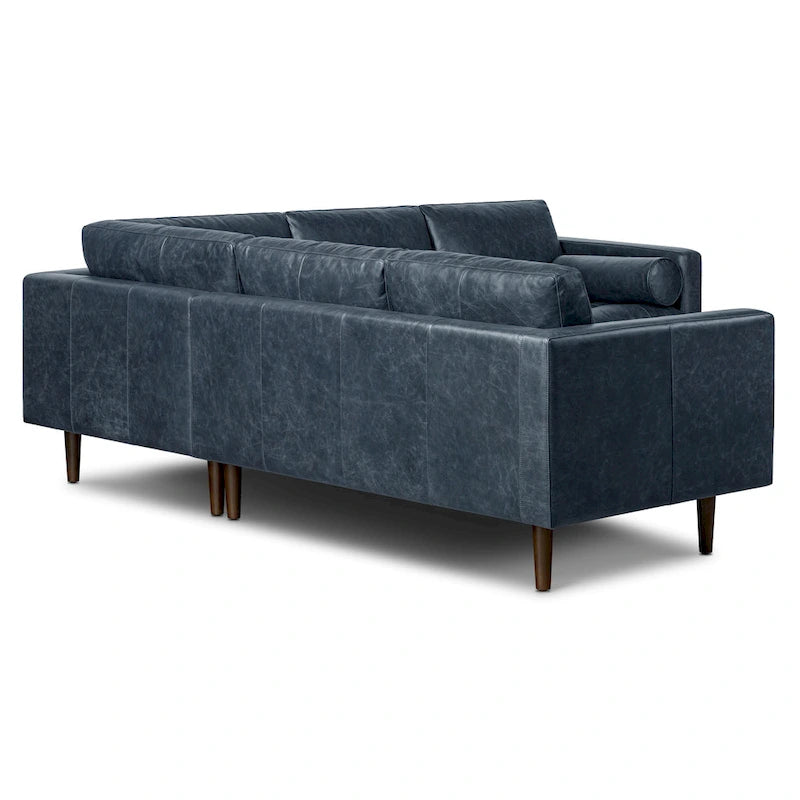 Poly & Bark Napa 98 Ecksofa - italienisches Vollnarbenleder