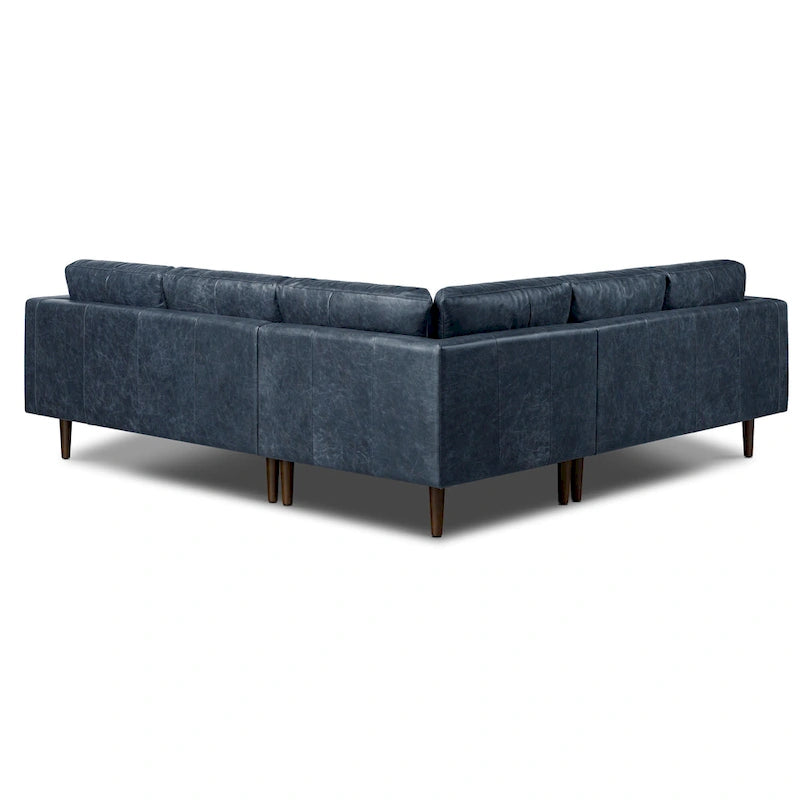 Poly & Bark Napa 98 Ecksofa - italienisches Vollnarbenleder